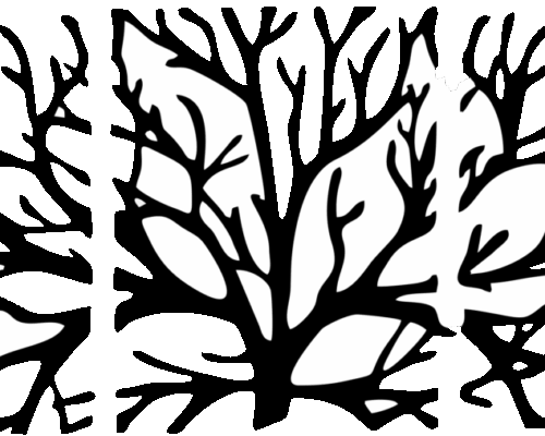 Enmarcado en Tres Cuadros