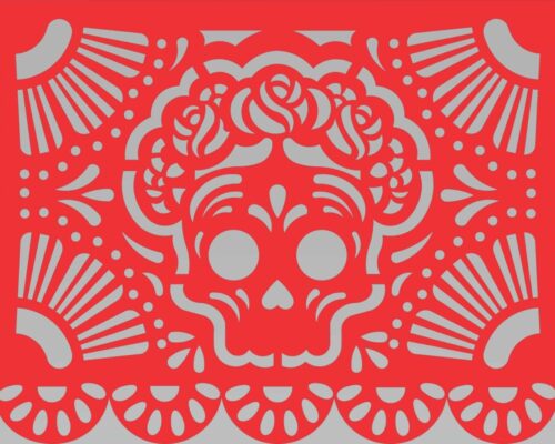 Catrina Decorada con Flores: Arte y Tradición