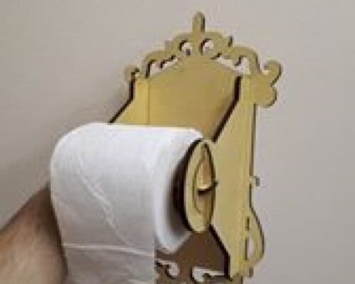 Papelera de baño moderna y funcional