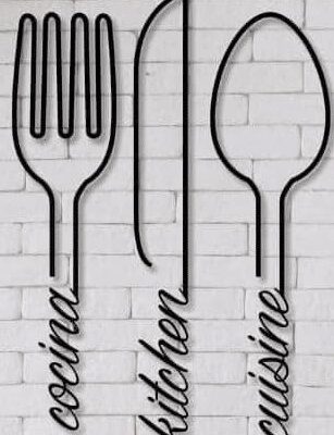 Decoración de Pared con Cubiertos: Ideas Creativas y Originales