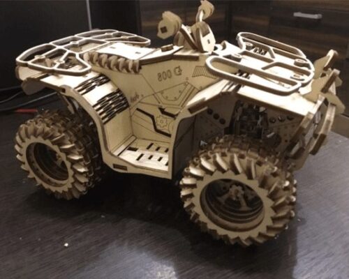 Cuatrimoto 3D: Diseño y Modelado Detallado