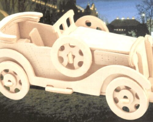 Modelo 3D de Auto Antiguo