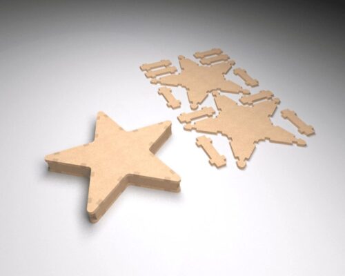 Estrella 3D: Diseño y Modelado