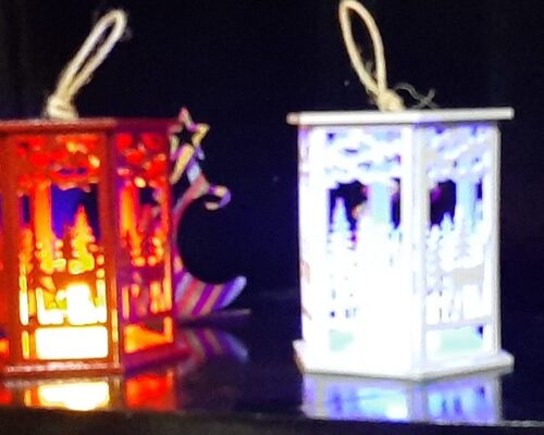 Farol Decorativo de Renos