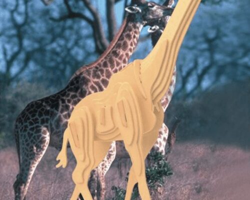 Jirafa 3D: Modelo Realista para Descargas y Proyectos