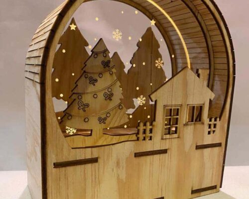 Lámpara de diseño "Pinos" para decoración moderna