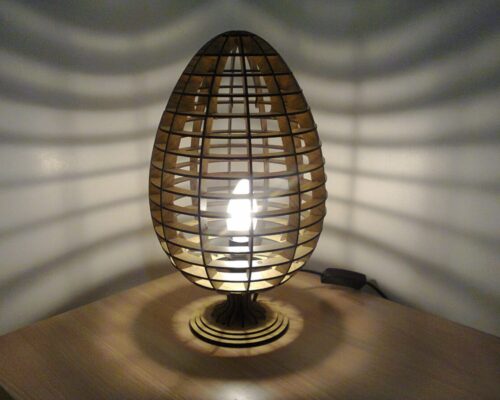 Lámpara Ovalada Moderna