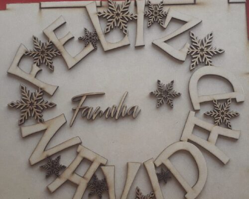 Guirnalda Navideña "Feliz Navidad"