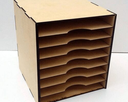 Organizador de Papel de 8 Niveles - Ahorra Espacio y Mejora Tu Escritorio