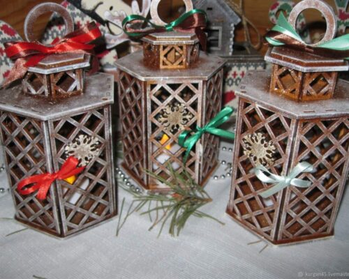 Farol Portavelas Decorativo