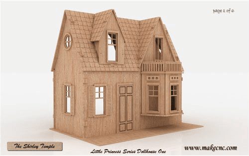 Casa de muñecas con balcón: diseño y creatividad