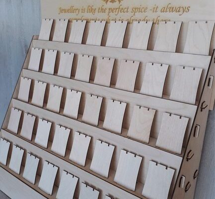 Mostrador de Joyería Elegante y Funcional