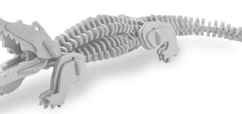 Cocodrilo 3D: Realismo y Detalles Asombrosos