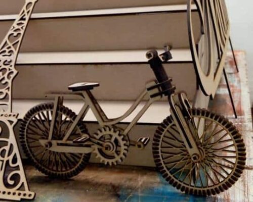 Diseño Innovador de Bicicleta Moderna