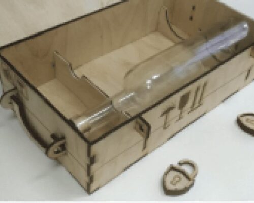 Maletín para Botellas: Ideal para Viajes y Eventos