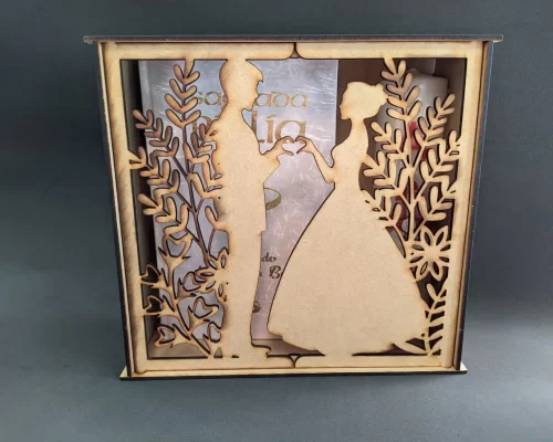 Caja para Biblia de Novios Personalizada