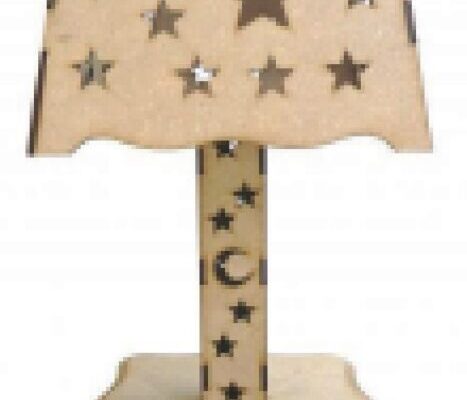 Lámpara Decorativa Luna y Estrellas