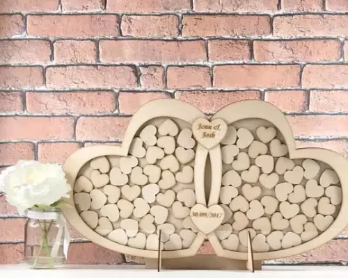 Cuadro Decorativo de Corazones