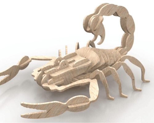 Escorpión 3D para Armar: Manual y Tips
