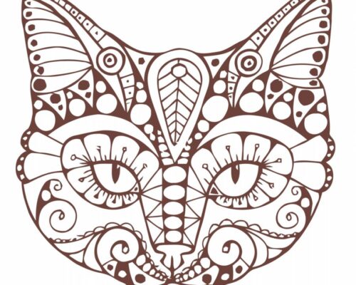 Gato con Grecas: Diseño Único y Elegante