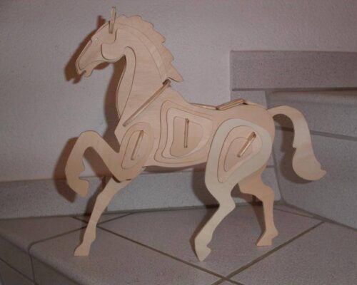 Modelo 3D de Caballo