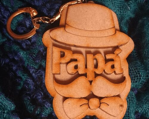 Llavero personalizado para papá