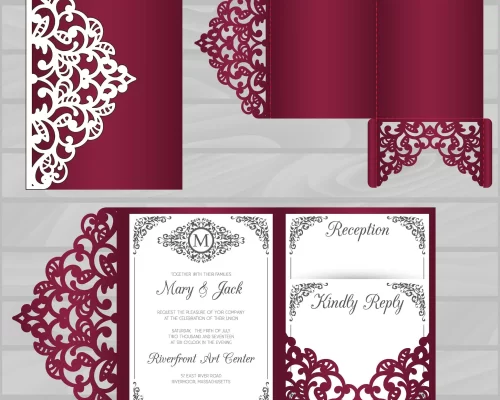 Invitación de Bodas Elegante y Personalizada