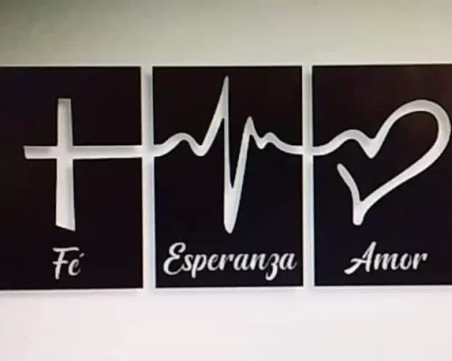 Cuadros de Fe, Esperanza y Amor: Arte Inspirador