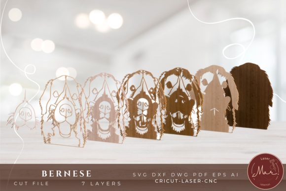 Diseño 3D Multicapa Berner para Corte Láser - Archivo Vector SVG ...