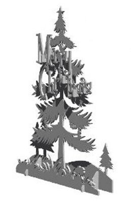 Decoración Navideña "Pino en el Bosque"