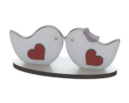 Pájaros Enamorados: Corazones en la Naturaleza