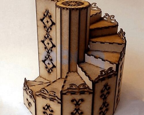 Escalera Circular Moderna: Diseño y Estilo