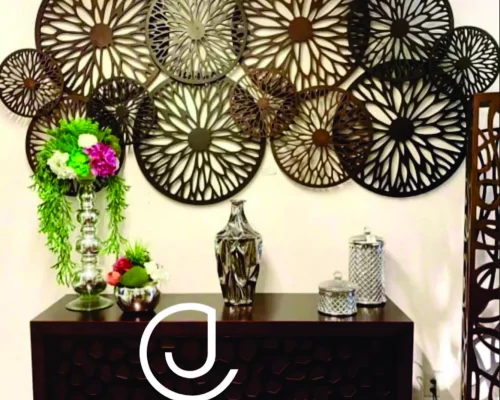 Decoraciones Circulares con Diseño de Flores